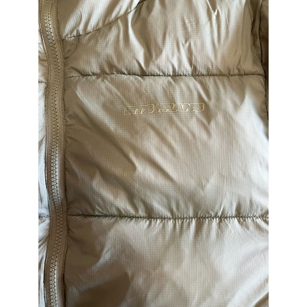 Iets Frans... Golden Sand Puffer Jacket Womens Size Medium Urban Outfitters - Picture 3 of 14